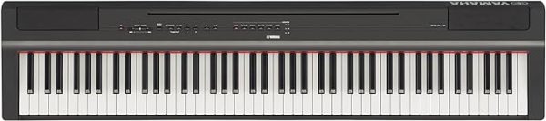 YAMAHA P-125 Portable Digital Piano - Black